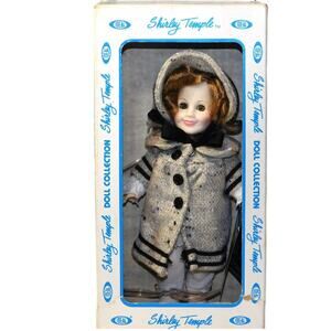 8" 1982 Vintage Ideal Shirley Temple "Dimples" Doll NIB
